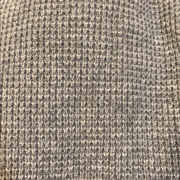 J. Crew Factory Grey Waffle Infinity Scarf - Picture 3 of 4